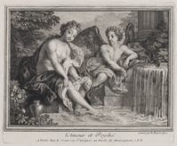 KG 11335
<br/>
Amor en Psyche
<br/>
<em>Picart, Bernard (1673-1733)</em>
